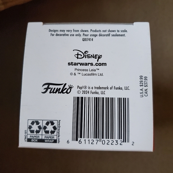 NIB Hallmark Star Wars: A New Hope Princess Leia's Desperate Plea Funko POP! - Picture 6 of 6